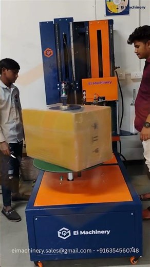 Box Wrapping Machine - Ei Machinery