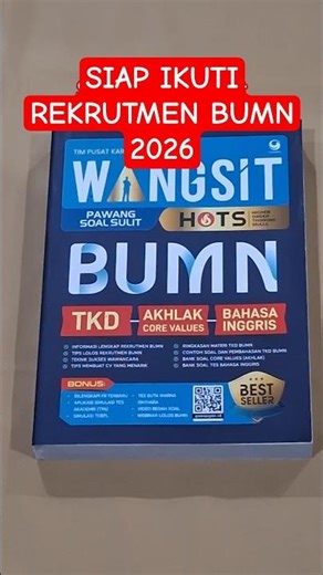 Want to pass the 2026 BUMN Joint Recruitment? Don't just guess! BUMN Inspiration Book #bumn2026