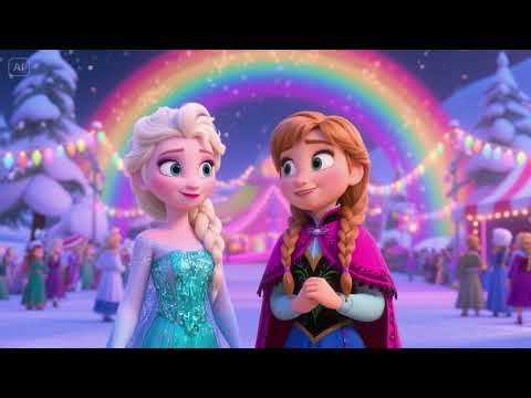 “Elsa and the Rainbow Festival of Lights 2 | Magical Kids Cartoon Adventure!”