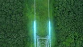 Sustainable energy electricity pylons