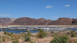 Lake Mead marina near Las Vegas