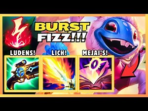 FIZZ ELECTROCUTE BURST BUILD!!! ONE SHOTS WITH ULTIMATES!!!