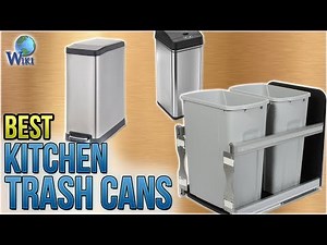 10 Best Kitchen Trash Cans 2018