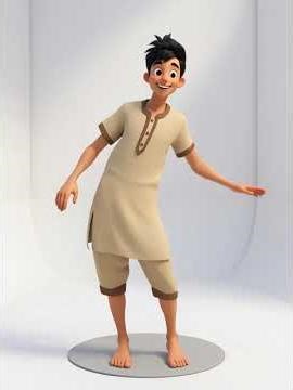 Full Body Stretching Poses | 3D Character Animation #animation #flexibility #3dart #shorts #feed