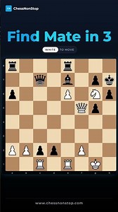 Only a True Chess Master Can Solve This Brutal Mate in 3! | Elite Puzzle #shorts #chess