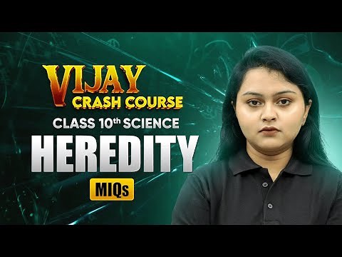 Heredity - Most Important Questions | Class 10 Science Chapter 8 | Vijay Crash Course 2024-25 #live