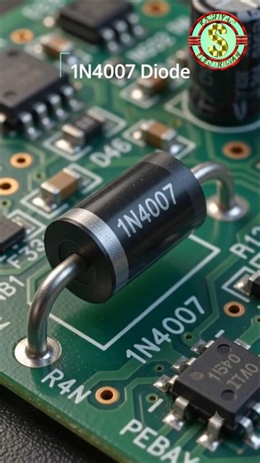 What is a Diode? | How Diode Works in Electronics ⚡#shortvideo #diode #trending