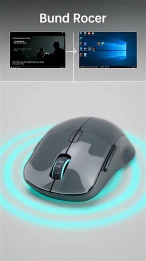 Transparent Wireless Mouse 😍 | Dual Mode Bluetooth + 2.4GHz | Portronics Toad 8 Review