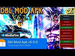 DBL Vip mod apk v6.2.1 / Unlimited Cc Hack / DBL Mod Menu / 14 stars characters 🤑