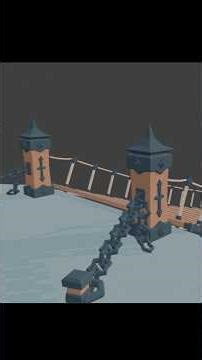 Bridge Modeling Timelapse In Blender