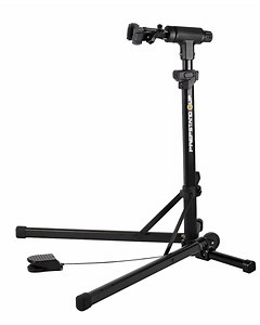 Here's a new foot actuated work stand. What do you think, would you use this or go for something slightly cheaper? | Electric Mountain Bike Network