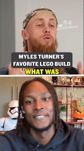 Myles Turner reveals his favorite @lego set he’s built 👀 | Kittle Things