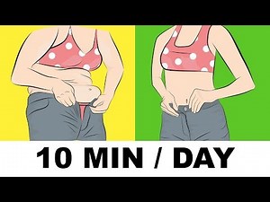 10 Min Of This Burns Belly Fat Fast : 100% Bodyweight Workout