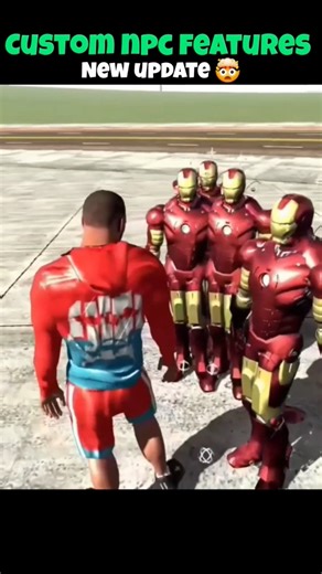 custom npc features 🤩🤑 In indian bike driving 3d |iron man + spiderman cheat code♥️🔥