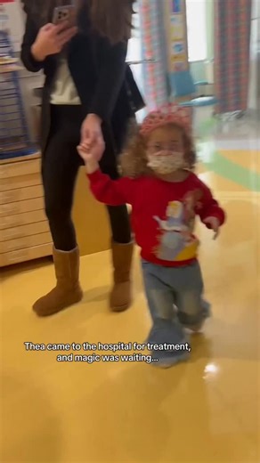 Thea came in for treatment and left a princess. On long days in the hospital for infusions and time spent in isolation, her princess dress and vanity brought sparkle and comfort. Her parents shared that this wish gave Thea something happy to look forward to and helped her walk into the hospital smiling, even on days she didn’t feel well 💕 #littlewishes | Little Wishes