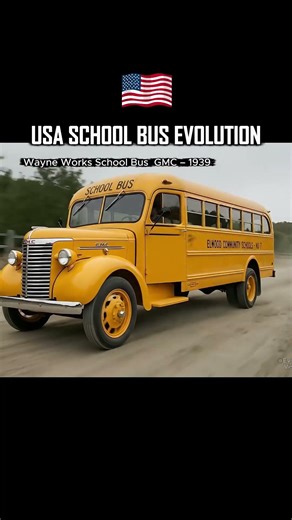 The Evolution of USA School Buses (1900 → 2025)
