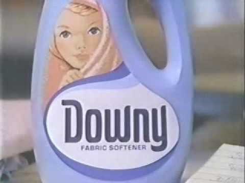 Downy fabric softener ad from 1985