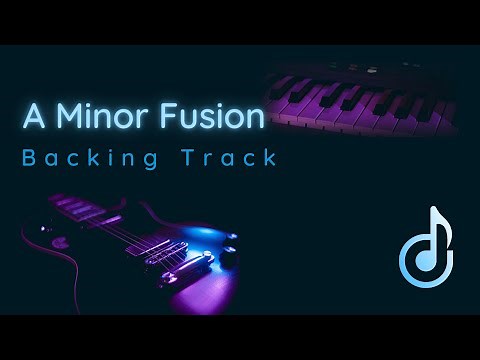 A minor jazz fusion backing track for guitar | Light Space
