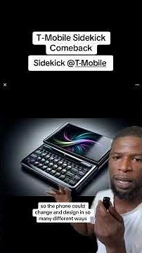 T-Mobile Sidekick Comeback in 2025. #tmobile #sidekick #phone #apple #motorola #samsung #tech #fyp