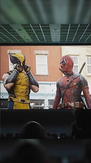 Wolverine Cowl Mask Scene Audience Reaction #wolverinemask #deadpoolandwolverine #deadpool3
