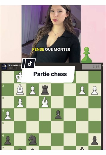 Une partie d'échecs mémorable