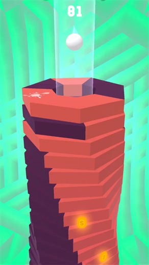 Drop stack ball Lv135 #shorts #games