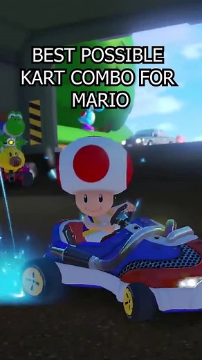 THE BEST POSSIBLE KART COMBO FOR MARIO IN MARIO KART 8 DELUXE (responding to @mariogamer5933) #mario #mariokart #mariokart8deluxe #nintendo