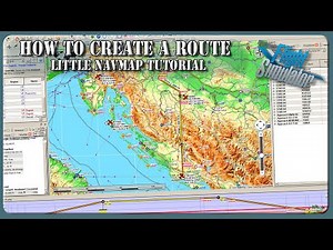 How To Create a Route | Little NavMap-Full Tutorial | MSFS2020