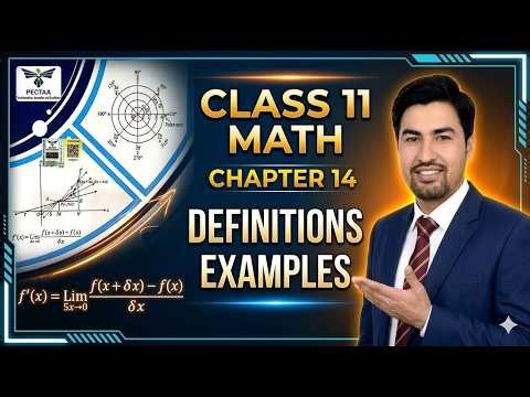 FSc Part 1 Math Chapter 14 | Example 16 & 17 Solution | Punjab Board New Syllabus