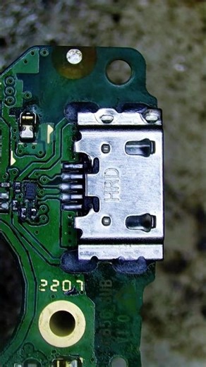 how to replace micro USB changing port #phonerepair #shortviral #shorts