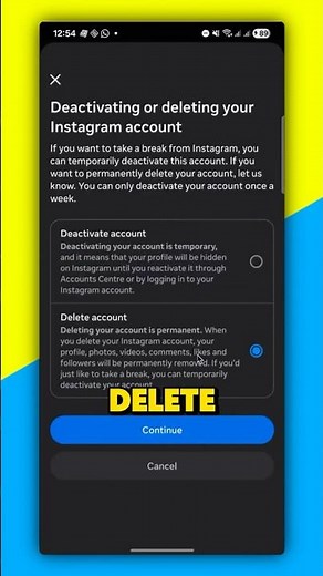 How To Delete Instagram Account (EASY)