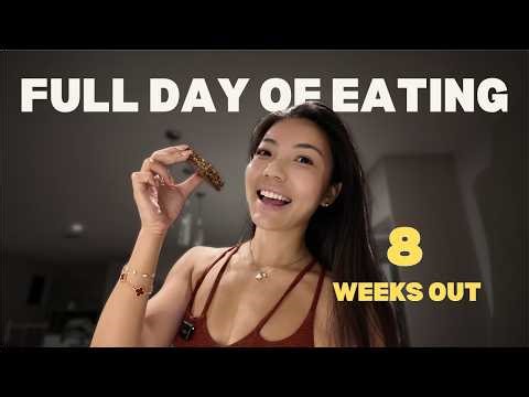 What I Eat in a Day & Check-In | IFBB Fit Model Contest Prep Vlog