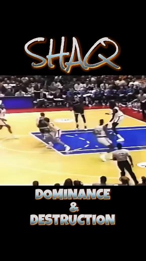 Shaquille O'Neal's Dominant Dunks in NBA Highlights