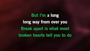 Karaoke Long Long Way - Alan Jackson - CDG, MP4, KFN - Karaoke Version