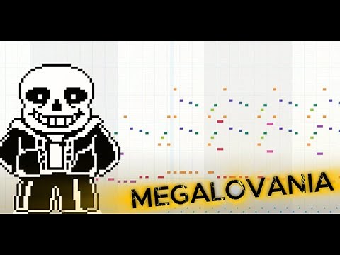 Megalovania made perfectly in Chrome Music Lab