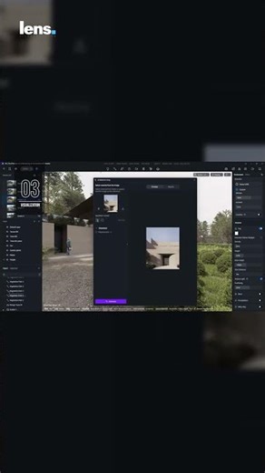 This is how I use AI to create materials inside D5 render... #archviz #3danimation #d5render #short