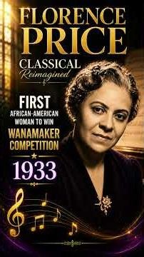 Florence Price Classical Reimagined #music #piano#classic #female #composer #classicalmusic