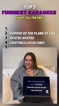 top 5 funniest karaokes