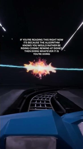 Cosmic Rewind is simply the best ride at Disney World 🎢