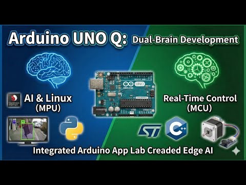 Arduino UNO Q Review: The "Dual Brain" Revolution? (Linux MPU + Real-time MCU)