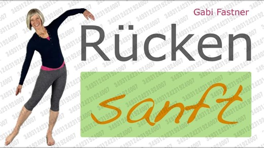 2025.07.04 【Gabi Fastner】🌱16分钟。向后轻柔运动-站立时，由于大量运动，几乎没有压力，没有设备，因此没有疼痛