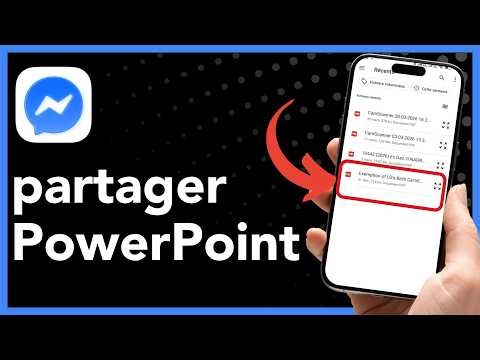 Comment envoyer un PowerPoint sur Messenger