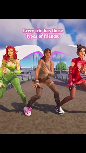 the 3 musketeers 🤪🌈🥳 FT: @Upbeatmeg @minthebest69 | IB: @🌸 SRN Baby 💕 #fyp #fortniteclips #trend #viral #fortnitetrend