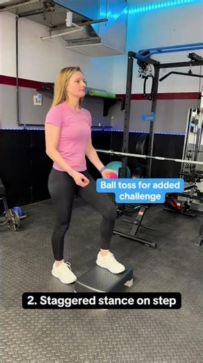 Exercises to encourage forced use of a weakened leg!