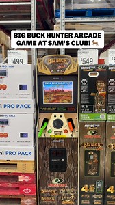 🦌 Big Buck Hunter Arcade Game at Sam’s Club! This fully functional arcade shooter features 4 fun games and looks SO fun!! #samsclub #arcade | Sam's Club Favorites