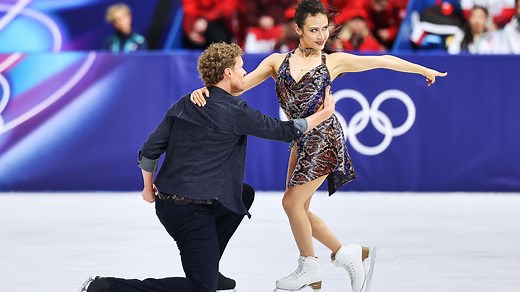 Everything that happened in Olympic figure skating ice dance on Feb. 9: Chock/Bates in second behind Cizeron/Fournier Beaudry after rhythm dance