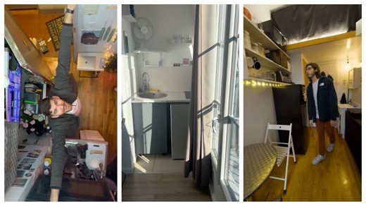 Living in small, tiny apartments: Design and organization ideas