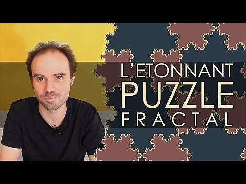 The amazing fractal puzzle of von Koch - Micmaths