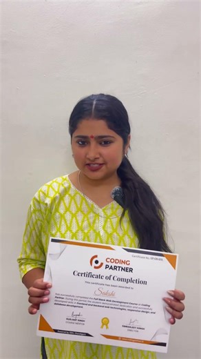 "This Girl Can Now Build Real Websites From Scratch 🚀 | Full Stack Course Review"