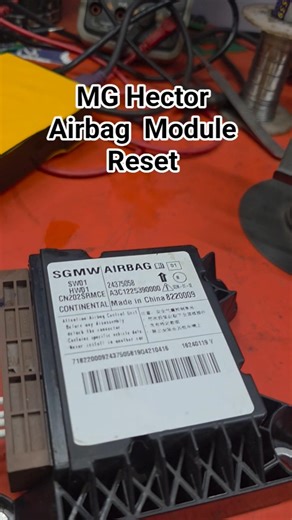 MG Airbag module Reset Done ✔️ all types of cars Airbag module Reset service available #bigairbag